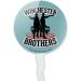 GRAPHICS & MORE Supernatural Winchester Brothers Cupcake Picks Toppers Decoration Set of 6 - Buy Online on GoSupps.com