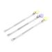 Qtqgoitem Stainless Steel Heart Shape Decor Earpick Earwax Removal Tool Cleaner 3 PCS Silver Tone (Model: f00 314 161 76f 5a6)