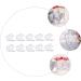 10pcs Packing Box Eyeshadow Blush for Cheeks Makeup Blush Lipstick Boxes Filling Cosmetics Travel 5x5cm Transparent Color - Buy Online on GoSupps.com