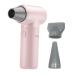 IEUDNS Multipurpose Professional Hair Dryer Powerful Blower Motor Fan for Drying Pet Hair Outdoor Camping Pink