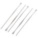uxcell 5 Pcs Silver Tone Metal Curette Ear Wax Remover Tool