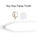 Hip Hop False Tooth Brass Teeth Brace Decoration for Party for Daily Use(gold) - Buy Online on GoSupps.com