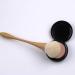 Buy Brush Wood Grains Curve Handle Face Powder Brushes - Easy Grip Makeup Tool for Women | Practical Cosmetic Brush for International Shipping - Buy Online on GoSupps.com
