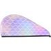 Fish Scale Microfiber Hair Towel - Soft Super Absorbent Coral Velvet Wrap for Long Curly & Thick Hair Quick Drying Hair Cap for Women - Buy Online on GoSupps.com