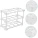 Zerodeko 2 Pcs Transparent Egg Lattice Plastic Drawers Fridge Egg Container Kitchen Supplies Eggs re-usable - Buy Online on GoSupps.com