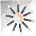 BIUDECO 100 Pcs Eye Shadow Applicator Makeup Applicator Sponge Women Eye Brush Sponge Makeup Brush - Buy Online on GoSupps.com