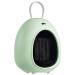 Samnuerly Heater Office Home Mini Mother and Baby Silent Quick Heat Heater Foot Warmer (Color : Green) Green