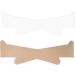 Neck Lift Tape 20Pcs Elastic Breathable Neck Strips Self-adhesive Neck Tape Portable Sweatproof Reusable Wrinkle Removing Neck Tightening Tape Skin Color - Buy Online on GoSupps.com