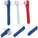 Minkissy 6-Pack Hard Toothbrushes for Dentures | Dental Care Accessories | Multi-Layer Cleaning Brushes - Buy Online on GoSupps.com