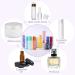 Najili 8-Piece Portable Essential Oils Set | 10ml Multicolor Glass Bottles with Stainless Steel Balls | Ideal for Oils Perfumes & Lotions - Perfect Travel Containers - Buy Online on GoSupps.com
