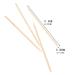 100 Pcs Tao Pipe Wooden Sticks - Double-Sided Nail Art & Multifunctional Pedicure Tool for Manicure & Nail Care - Buy Online on GoSupps.com