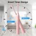 HAXAYOLO Rechargeable Electric Toothbrush with 8 Brush Heads, 6 Cleaning Modes, Smart Timer - Pink - Buy Online on GoSupps.com
