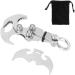 Climbing Hook - Foldable Gravity Hook & Carabiner for Outdoor Climbing & Survival | International Shipping Available - Buy Online on GoSupps.com