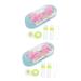 Healvian 2 sentences Double -lodged glasses case for objective sunglasses case actually family contact lens solution travel accessories contact lens container holder of household contacts