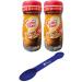 (Pack of 2) Coffee Mate Caramel Latte Powder Coffee Creamer Canisters 15 oz (Free Miras Trademark 2-in-1 Measuring Spoon Included!)