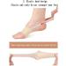 DEAVER Bunion Toe Separator Spreader - Anti-Pain Care Cover for Hallux Valgus - 4 Pairs Small - Buy Online on GoSupps.com