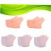minkissy 15 Pairs Pedicure Heel Crack Reusable Moisturizing Heal Dry Cracked Heels Silicone Heel Grips Cushion Sleeves Foot Silicone Heel Pads Spa Heel Sleeve Gel Heel Protectors Sock Set - Buy Online on GoSupps.com