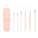 Latuzio Ear Cleaner Latuzio Ear-Wax Cleaner Tool Set Ear Wax Removal Kit Latuzio Ear Wax (Pink)