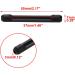Buy Sscon Eyewear Retainer Silicone Glasses Temple Tip Ear Pads - Black | International Shipping Available - Buy Online on GoSupps.com