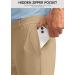 Obla Men's Golf Pants - Slim Fit Stretch Lightweight with 5 Pockets Casual Travel Dress Work Pants for Men 36W x 32L Khaki - Buy Online on GoSupps.com