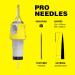 HAWINK Tattoo Cartridges Needles 40Pcs Mixed #12 Standard Round Liner/Shader/Magnum - 1203/5/7/9RL + 1203/5/7/9RS + 1207/11M1 - Buy Online on GoSupps.com