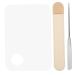 1 Set Liquid Foundation Palette Spatula Makeup Foundation Mixing Pigment Makeup Spatulas Korean Foundation Spatula Foundation Mixing Spatula Cosmetics Tool Makeup Spatula Tool