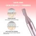 Touch Beauty Waterproof Trimmer AG-1658P - Precision Body & Face Hair Removal - Pink Nose Eyebrow Ear Trimmer - Buy Online on GoSupps.com