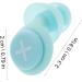 FRCOLOR Noise Canceling Silicone Earbuds - 2 Sets Anti-Noise Ear Hooks for Sleeping & Swimming - Sky-Blue Travel Companion - Buy Online on GoSupps.com