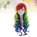 Lurrose Long Curly Rainbow Wig - Wavy Cosplay & Halloween Wig for Women | International Shipping Available - Buy Online on GoSupps.com