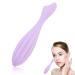 Face massage scooter silicone facial scooter forms body and face curves facial massage device skin care Self -tool reduced tiredness for women facial massage device (purple)