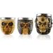 Stainless Steel Shaving Bowl Soap Cup for Foaming | Beard Brush Shaving Mug Skull Design - Buy Online on GoSupps.com