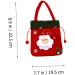 KOMBIUDA Pouch 3pcs Christmas Bag Candy Bags Christmas Packaging Bags Sack Bags Cute Storage Bags Drawstring Pouch - Buy Online on GoSupps.com