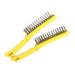 Stainless Steel Brush Set Long Handle Scratch Brush Multipurpose Cleaner Welding and Removing Rust 2