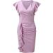 Briskorry V-Neck Floral Summer Dresses for Women | Elegant Bustier & Ruffled Hems for Festivals & Business - Buy Online on GoSupps.com