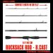 Shop Compact Rucksack Travel Fishing Rod Series (182 cm) - Lightweight Durable 5-Section Rods for Freshwater & Saltwater Fishing - Buy Online on GoSupps.com