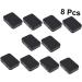 NUOBESTY 8pcs Box Jewelry Boxes Square Containers with Lids Food Rectangular Tin Cans Candy Box Rectangle Size 2 Black - Buy Online on GoSupps.com
