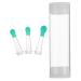 Anneome 3pcs Ear Cleaning Tool Set Earwax Removal Tips Accessories Set for Ear Scoop Soft Cleaning Reusable Replacement Tips