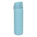 Ion8 Leak Proof Slim Water Bottle, Stainless Steel, Alaskan Blue, 600ml (20oz) OneTouch 1.0 Alaskan Blue