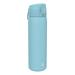 Ion8 Leak Proof Slim Water Bottle, Stainless Steel, Alaskan Blue, 600ml (20oz) OneTouch 1.0 Alaskan Blue