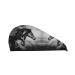 Running Horse Black and White Microfiber Hair Towel Soft Super Absorbent Hair Towel Wrap for Women Coral Velvet Quick Dry Hair Cap for Long Curly and Thick Hair