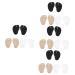 FOMIYES 12 Pairs Forefoot Pad Pinch Stickers Heated Hair Rollers Sandals for Girls Shoe Insoles Girls Sandal Fancy Sandals for Women Dressy Heeled Sandals Non-Slip Gel