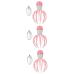 Tovinanna 3st massage device Portable massage lounger circulation promote scratching trees to the scalp scalp massage brush head guasha-scrub electrical octopus