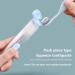 Portable Dijiusidy Plastic Toothbrush - Soft Colorful & Sealed for Travel Office & Hotel - 1 Pack - Buy Online on GoSupps.com
