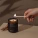 100Pcs Natural Wooden Candle Wicks with Trimmer for DIY Candle Making - 5.1 X 0.51inch - Buy Online on GoSupps.com