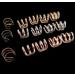 15 Pack Adjustable Non-Piercing Ear Clip Beard Beads Cuff Clip Hair Braid Rings - Hair Jewelry Tools in Gold, Silver, Rose Gold - Buy Online on GoSupps.com