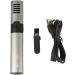 Rechargeable Stainless Steel Nose Hair Trimmer for Men & Women - Portable Electric Nostril Cleaner - Buy Online on GoSupps.com