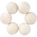 Buy Organic Wool Dryer Balls - 100% New Zealand Wool XL Size 6-Pack | Natural Fabric Softener & Shorten Drying Time - Buy Online on GoSupps.com
