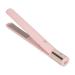 Mini Hair Straightener Small Flat Iron 2 in 1 Hair Straightener USB Adjustable Temperature Small Hair Straightener Curler Portable Travel Flat Iron for Dormitory Curling Iron Pink