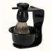 Buy Zerodeko 2pcs Shaving Bowl & Brush Holder Set - Black Shaving Cup & Stand for Bristles Razor - Perfect for Men s Grooming - Buy Online on GoSupps.com