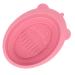 Buy Foldable Silicone Makeup Brush Cleaning Mat & Bowl - Pink Brush Cleaner Pad for Sponges | International Shipping Available - Buy Online on GoSupps.com